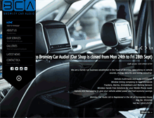 Tablet Screenshot of bromleycaraudio.com